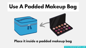 pack an eyeshadow palette for travel