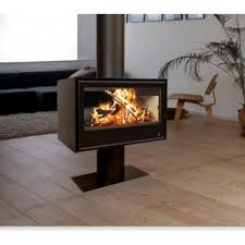 Double Sided Wood Fireplace Insert