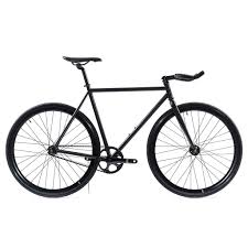 Matte Black 5 Fixed Gear Bike By State Bicycle Co 4130 Core
