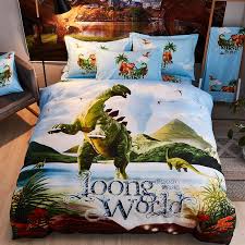 dinosaur bed linens sets kids bedding