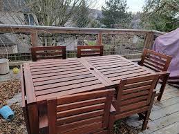 Outdoor Dining Table With Chairs For