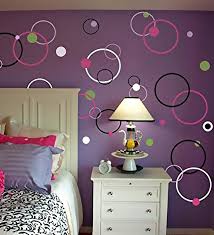 Wall Stickers Pvc Vinyl Beautiful Circles Wall Stickers By Print Mantras Pepperfry