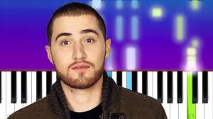 mike posner cooler than me piano