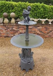 Vintage Cast Iron Reclaimed Fountain