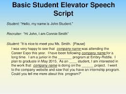 Perfect Your Pitch Using An Elevator Speech To Impress