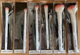6 pack new wet n wild makeup brush set