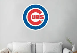 Chicago Cubs Baseball Wall Decals