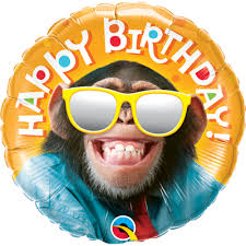 Send en sjov fødselsdagshilsen sammen med en flot heliumballon. - Pegani