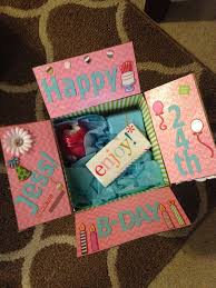 best friend birthday box decorate the