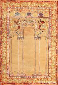 double niche ottoman prayer rug 48648