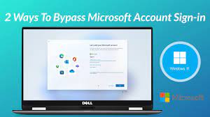 2 ways to byp microsoft account sign