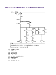 At a starting time, after pressing the start push button. Fy 4270 Wiring Diagram Of Star Delta Starter With Timer Download Diagram