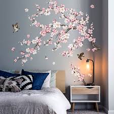 Wall Sticker Flower Decal Cherry