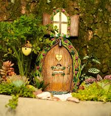 Fairy Door And Windows For Trees Glow