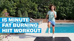 15 minute fat burning hiit workout no