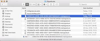 Html Email Signature In Apple Mail Dare To Think