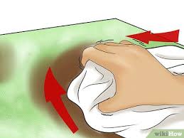 remove oil stains from carpeting