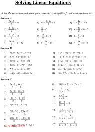 Eighth Grade Math Worksheets 8th