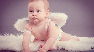 cute angel baby 6990151