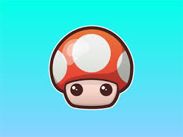 How do you draw a mushroom? Mario Mushroom Designs Themes Templates And Downloadable Graphic Elements On Dribbble