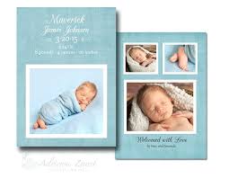 Baby Announcement Templates Photoshop Free By Boy Template Birth