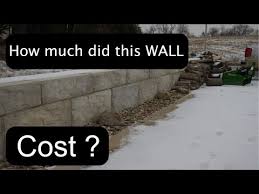Retaining Wall With 2000lb Blocks