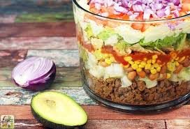 easy layered taco salad recipe this