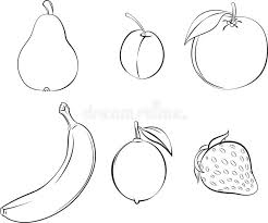 Save & print free ➤prickly pear coloring worksheets for your child to strengthen world of imagination & creativity. Coloring Page Coloring Book In Vector Vector Illustration Of Fruits In Outline Pear Plum Orange Banana Lime And Strawberry Stock Vector Illustration Of Diet Isolated 162607589
