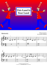 Long time gone by ken blackburn and zoe boekbinder vocals: Free Sheet Music This Land Is Your Land Free Sheet Music Teaching Music Piano Teaching