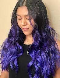 purple ombre hair color ideas
