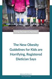 the new obesity guidelines for kids are