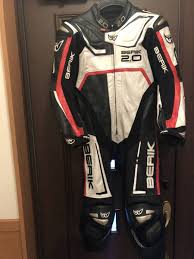 Berik Berik Racing Suit Leather Coverall Size L Mfj Official