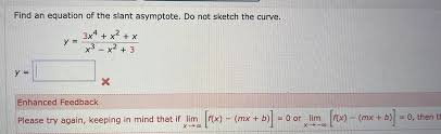 Find An Equation Of The Slant Asymptote