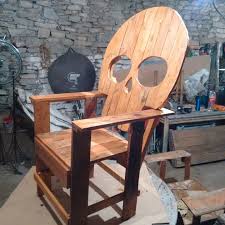 palets skull chair pallet ideas
