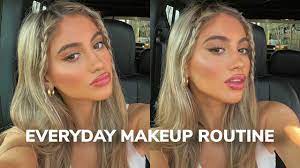 everyday makeup routine natural dewy
