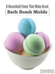 These bath bombs can be plain white, or you can color them with natural food coloring. You Don T Need Store Bought Molds To Make Bath Bombs Save Your Money And Use One Of These 6 House Bath Bomb Molds Homemade Bath Products Peppermint Bath Bombs