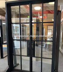 Design Iron French Main Glass Door