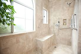 curbless showers universal bathroom
