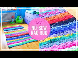 diy no sew rag rug you