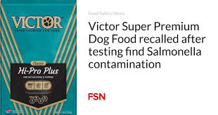 victor super premium dog food recalled