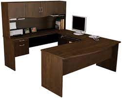 L shaped desk (123) refine by type: Bestar Executive Desk U Shaped With Hutch