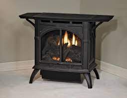Vent Free Compact Deluxe Cast Iron Stove