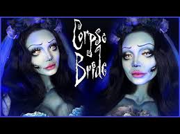 corpse bride halloween glam makeup