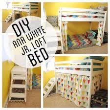 Diy Kids Loft Bunk Bed With Stairs
