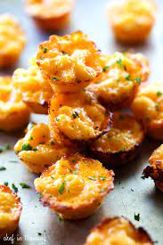homemade mac and cheese bites chef in