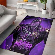 black panther wakanda marvel area rug