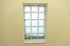 how to install glass block windows