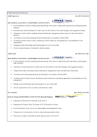 Experienced Chartered Accountant Fresher Chartered Accountant Resume Sample   Template for All