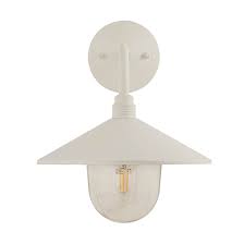 Outdoor Wall Light White Coopers Of