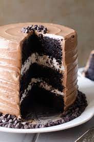 Chocolate Chip Birthday Cake gambar png